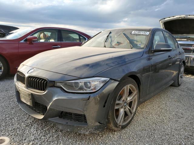 WBA3B9G53ENR99136 - 2014 BMW 335 XI BLACK photo 2