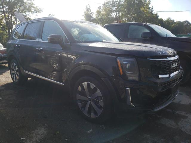 5XYP6DHC5NG297948 - 2022 KIA TELLURIDE BLACK photo 1