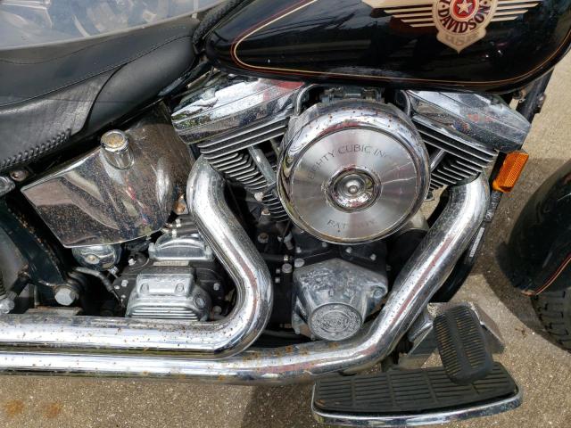 1HD1BML14WY013983 - 1998 HARLEY-DAVIDSON FLSTF BLACK photo 7