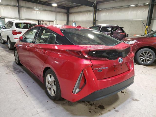 JTDKARFP2H3005046 - 2017 TOYOTA PRIUS PRIM 红色 照片 3