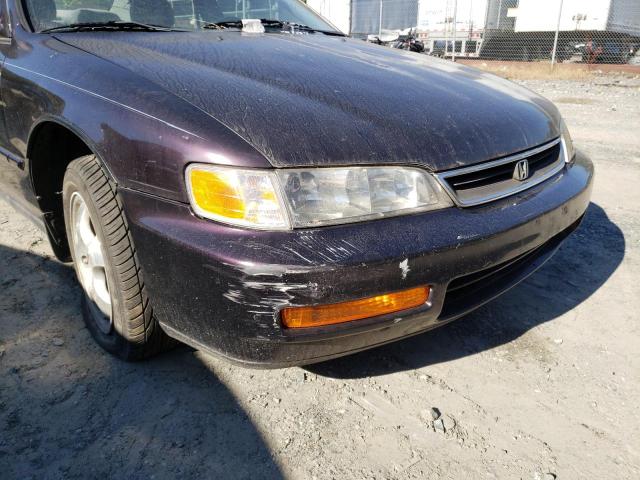 1HGCD5600VA154457 - 1997 HONDA ACCORD SE PURPLE photo 9