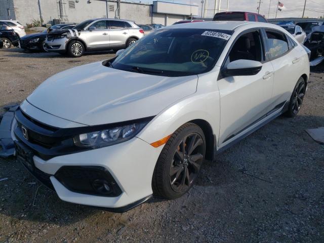 SHHFK7G47KU220986 - 2019 HONDA CIVIC SPOR 白色 照片 2