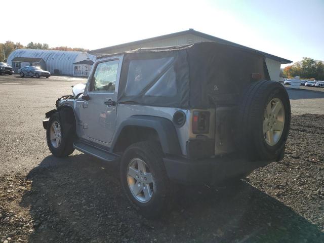 1C4AJWAG2DL691830 - 2013 JEEP WRANGLER S SILVER photo 3