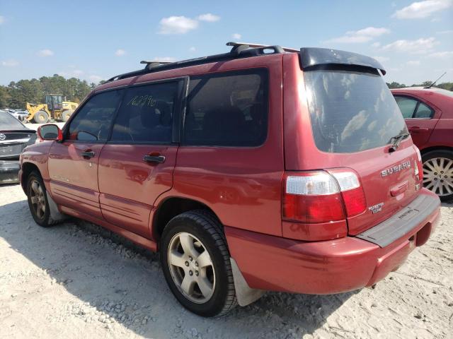 JF1SF65571H760076 - 2001 SUBARU FORESTER S MAROON photo 3