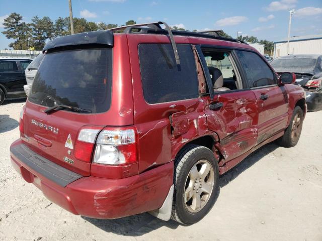 JF1SF65571H760076 - 2001 SUBARU FORESTER S MAROON photo 4