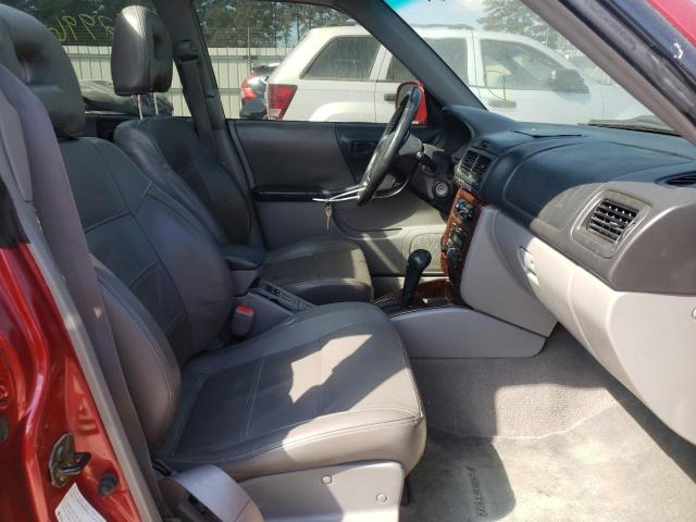 JF1SF65571H760076 - 2001 SUBARU FORESTER S MAROON photo 5