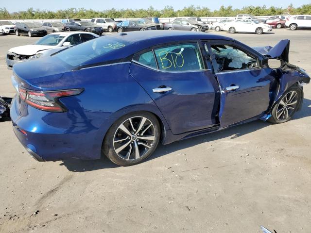 1N4AA6CV9NC503291 - 2022 NISSAN MAXIMA SV BLUE photo 3