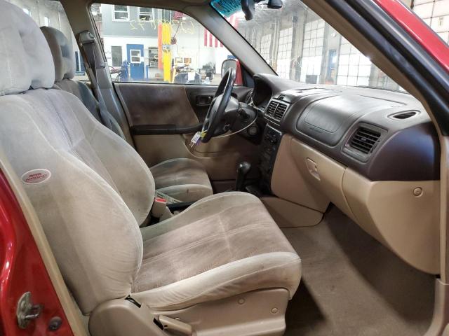 JF1SF65651H740014 - 2001 SUBARU FORESTER S RED photo 5