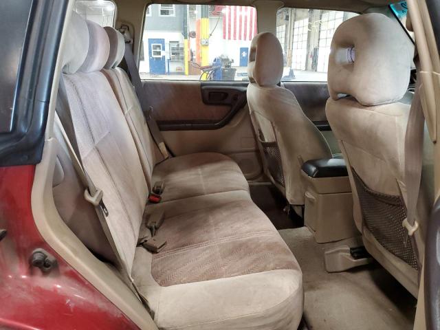 JF1SF65651H740014 - 2001 SUBARU FORESTER S RED photo 6