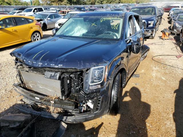 5XYP2DHC3NG207661 - 2022 KIA TELLURIDE CHARCOAL photo 2