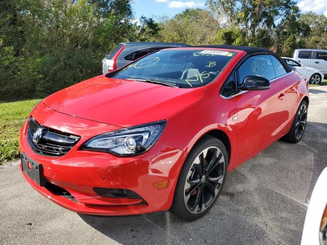 W04WJ3N5XHG099274 - 2017 BUICK CASCADA SP RED photo 2