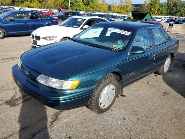 1FALP52U8SA147370 - 1995 FORD TAURUS GL GREEN photo 2