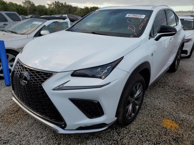 JTJYARBZ6K2122074 - 2019 LEXUS NX 300 BAS WHITE photo 2