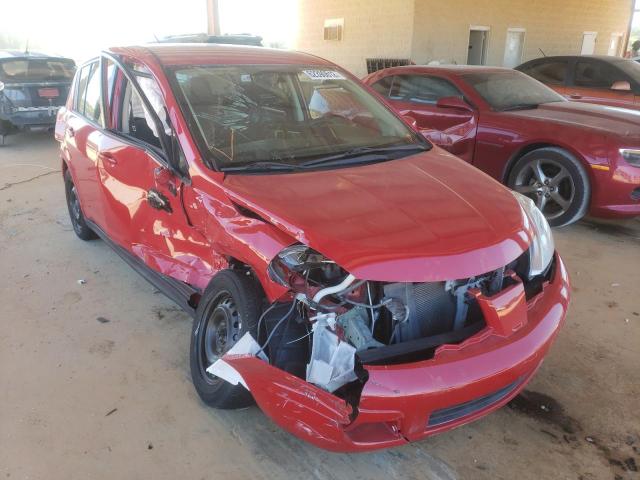 3N1BC1CP3BL517705 - 2011 NISSAN VERSA S RED photo 1