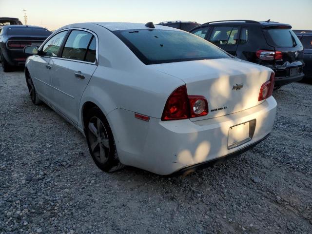 1G1ZC5E0XCF263580 - 2012 CHEVROLET MALIBU 1LT თეთრი ფოტო 3