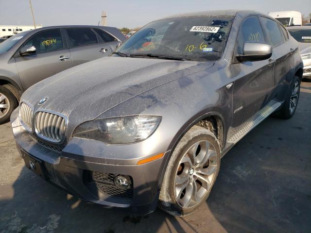 5UXFG8C5XEL592944 - 2014 BMW X6 XDRIVE5 GRAY photo 2