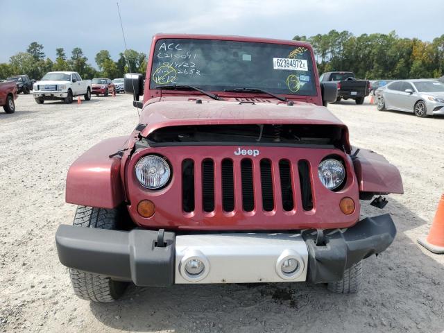 1C4AJWBG7DL542652 - 2013 JEEP WRANGLER S BURGUNDY photo 9