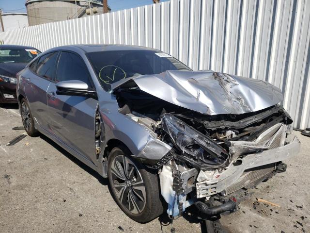 19XFC1F76GE205707 - 2016 HONDA CIVIC EXL ვერცხლისფერი ფოტო 1