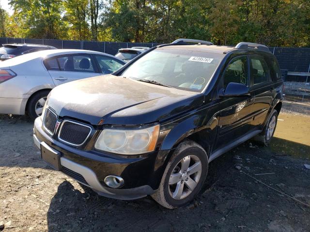 2CKDL73F476041453 - 2007 PONTIAC TORRENT BLACK photo 2