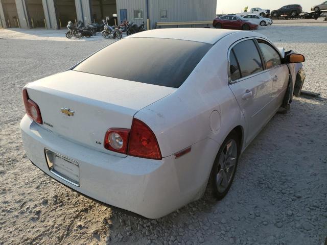 1G1ZG57B694158798 - 2009 CHEVROLET MALIBU LS WHITE photo 4