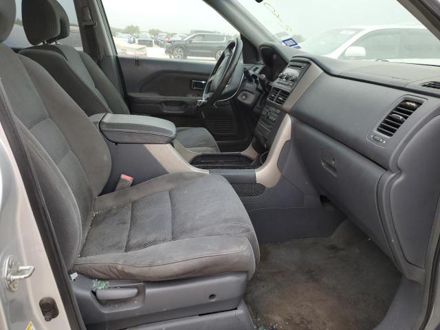 5FNYF28378B021789 - 2008 HONDA PILOT SE SILVER photo 5