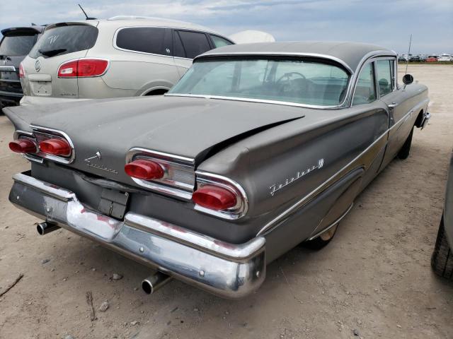 C8PT143664 - 1958 FORD FAIRLANE GRAY photo 4