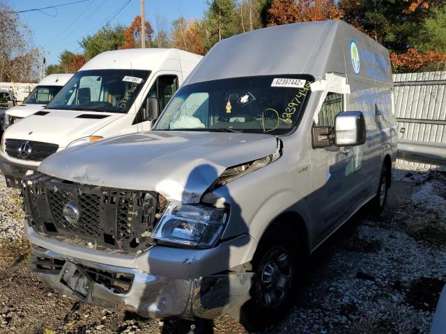 1N6AF0LY4CN115547 - 2012 NISSAN NV 2500 GRAY photo 2