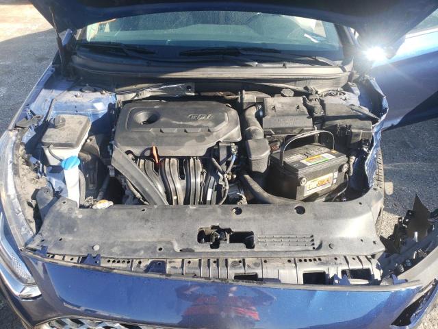 5NPE34AF4KH794286 - 2019 HYUNDAI SONATA LIM BLUE photo 7