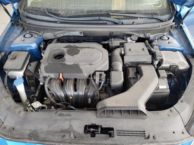 5NPE34AF7KH778082 - 2019 HYUNDAI SONATA LIM BLUE photo 7