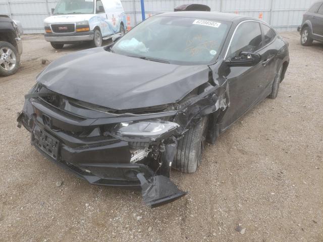 2HGFC4A86KH305175 - 2019 HONDA CIVIC SPOR BLACK photo 2