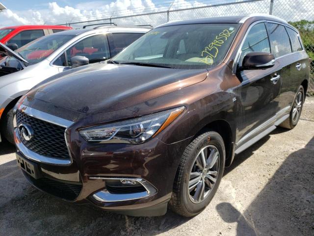 5N1DL0MM0LC511339 - 2020 INFINITI QX60 LUXE BROWN photo 2