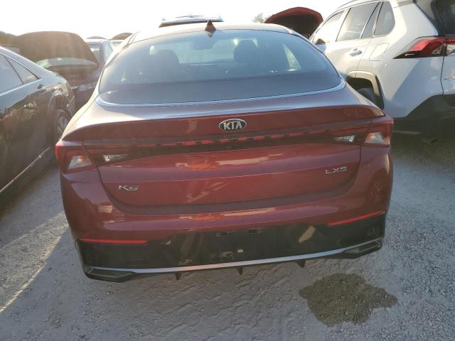 5XXG14J21MG053281 - 2021 KIA K5 LXS RED photo 6