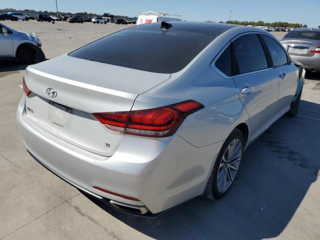 KMHGN4JE7GU134813 - 2016 HYUNDAI GENESIS 3. SILVER photo 4