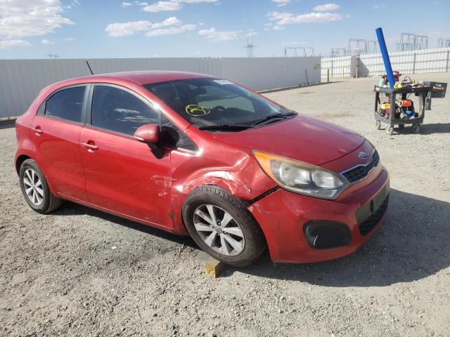 KNADN5A38D6214839 - 2013 KIA RIO EX RED photo 1