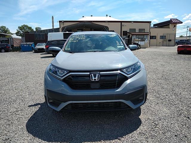 2HKRW2H85MH668946 - 2021 HONDA CR-V EXL BLUE photo 10