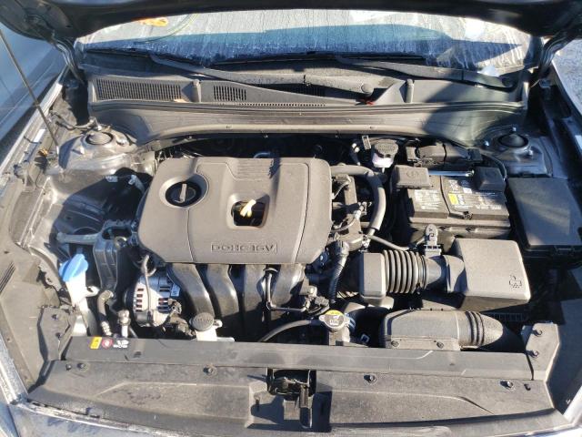 3KPF24AD6NE450442 - 2022 KIA FORTE FE GRAY photo 12