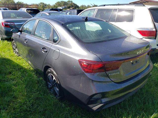 3KPF24AD6NE450442 - 2022 KIA FORTE FE GRAY photo 3