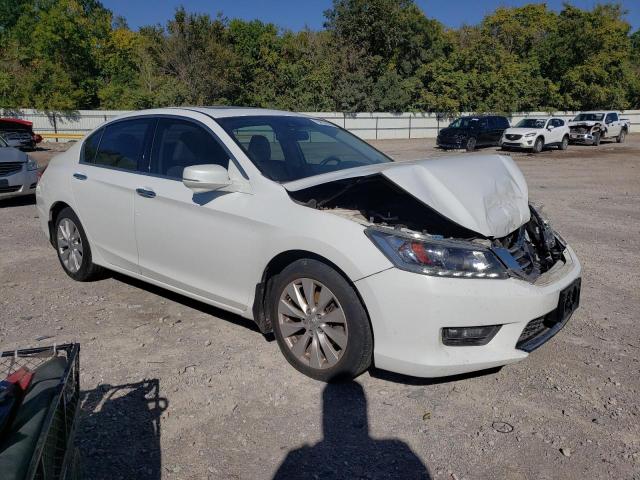 1HGCR3F81EA032914 - 2014 HONDA ACCORD EXL WHITE photo 1