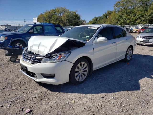 1HGCR3F81EA032914 - 2014 HONDA ACCORD EXL WHITE photo 2