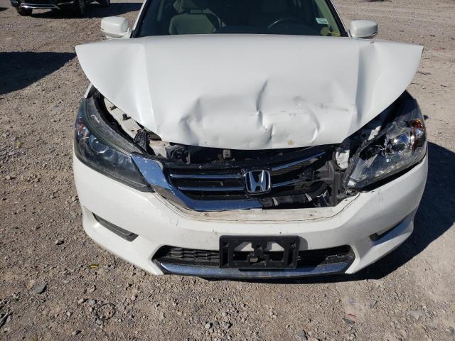 1HGCR3F81EA032914 - 2014 HONDA ACCORD EXL WHITE photo 9