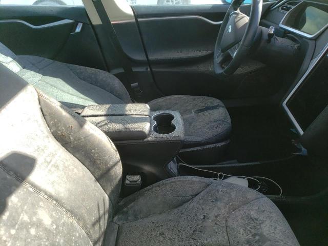 5YJSA1H16EFP28603 - 2014 TESLA MODEL S Կարմիր լուսանկար 5