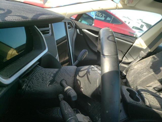 5YJSA1H16EFP28603 - 2014 TESLA MODEL S Կարմիր լուսանկար 8