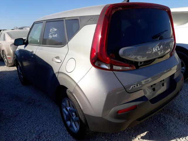 KNDJ23AU5N7832885 - 2022 KIA SOUL LX GRAY photo 3