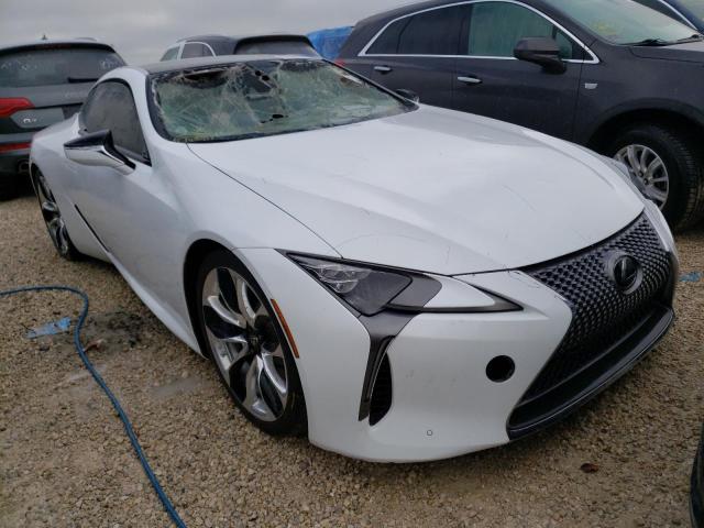 JTHHP5AY3KA006676 - 2019 LEXUS LC 500 WHITE photo 1