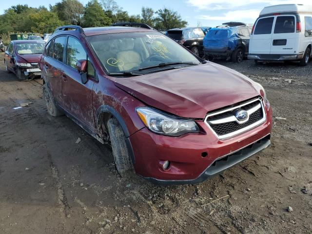 JF2GPAVC5D2839625 - 2013 SUBARU XV CROSSTR RED photo 1