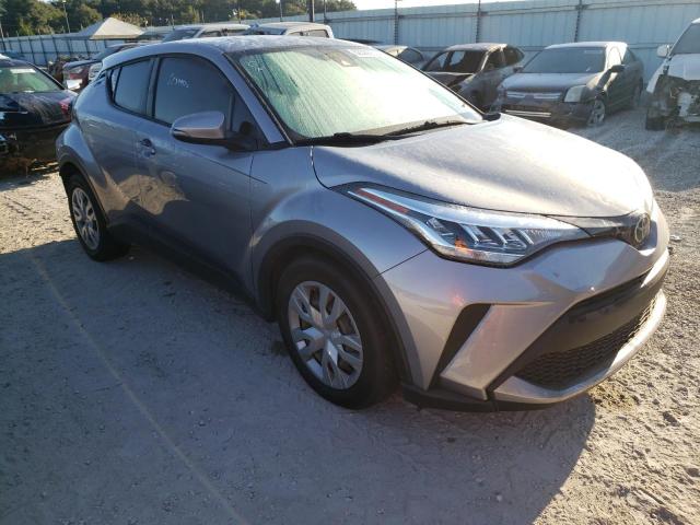 JTNKHMBX6L1077064 - 2020 TOYOTA C-HR XLE SILVER photo 1