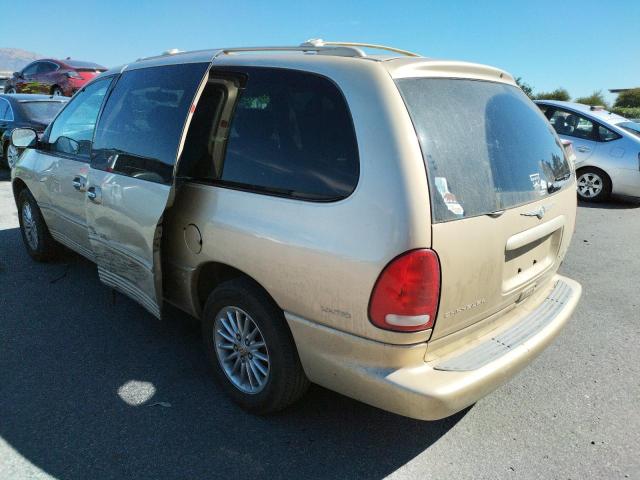 1C4GP64L0YB517512 - 2000 CHRYSLER TOWN & COU GOLD photo 3