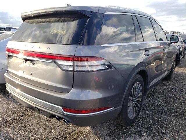 5LM5J7WC8MGL06723 - 2021 LINCOLN AVIATOR RE 银色 照片 4