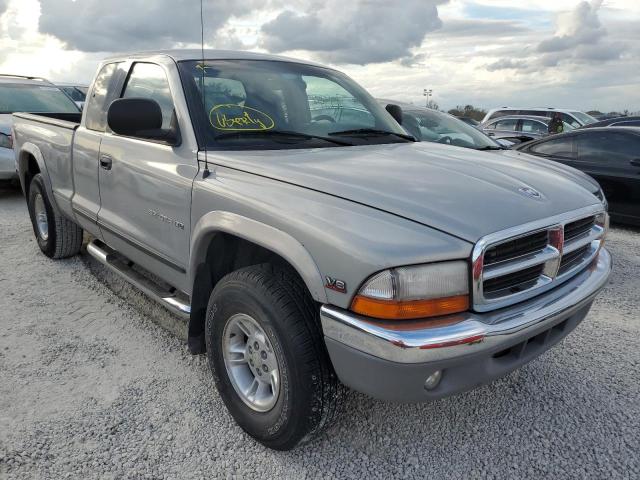 1B7GG23Y2VS242503 - 1997 DODGE DAKOTA SILVER photo 1