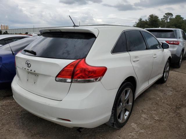 4T3ZA3BB4BU051567 - 2011 TOYOTA VENZA WHITE photo 4